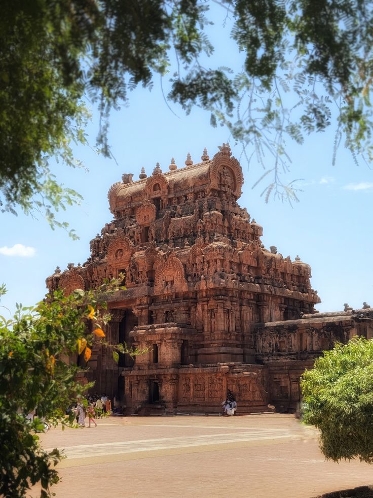 Built with over 130,000 tons of granite and not a drop of mortar. The Chola dynasty really knew how to build for eternity.