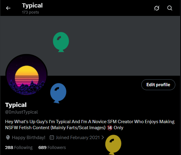 ImJustTypical's tweet photo. Huh, balloons. Neat. 🤝🏾 https://t.co/CY8tavoCqR