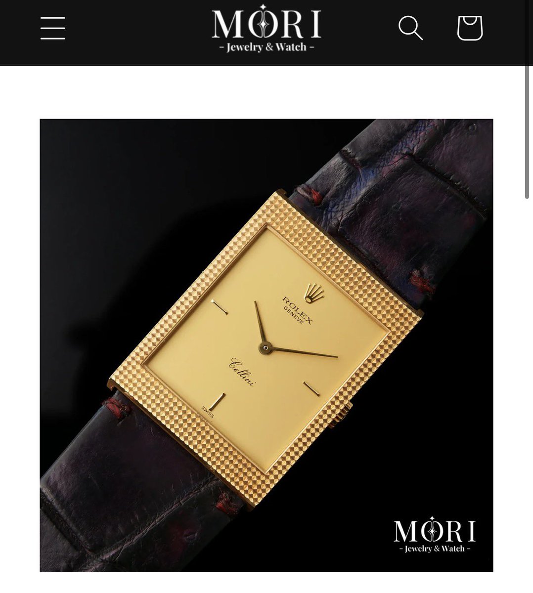 Mori Watch&Jewelry tweet media