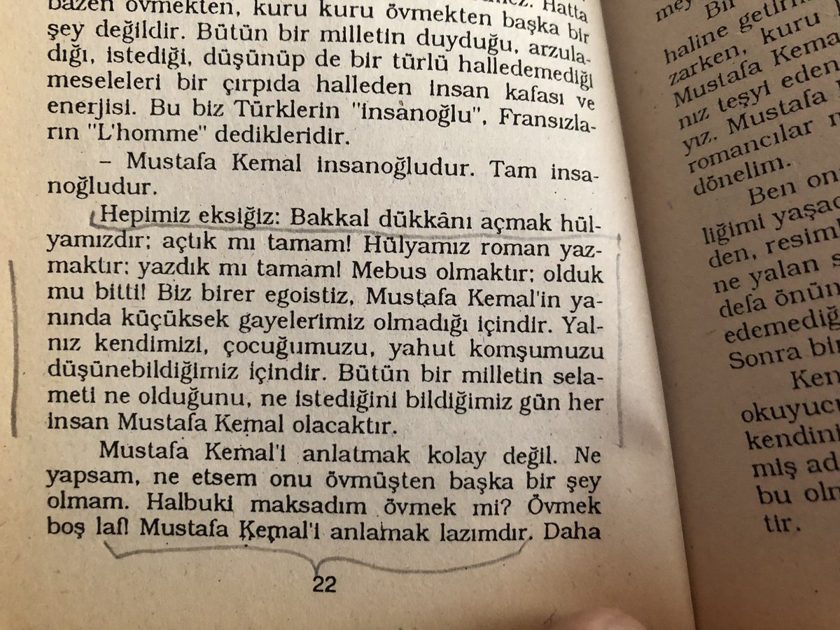 Sait Faik’in, Açık Hava Oteli adlı konuşmalar, mektuplar kitabından...Sait Faik’in, Mustafa Kemal Atatürk ile ilgili düşünceleri.