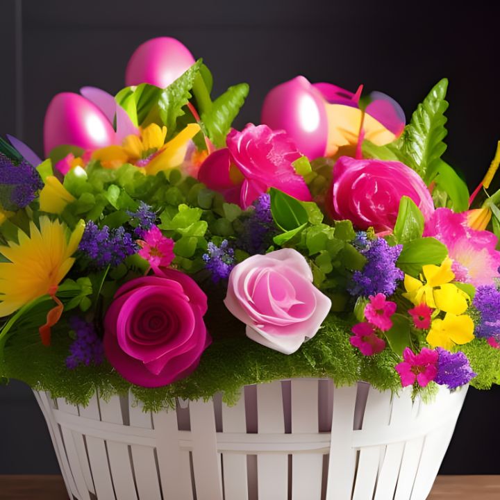 entrebat's tweet photo. Art of the Day! "Easter Basket". Buy at: https://t.co/ulPDNvLf8a https://t.co/DDyVUZisvF