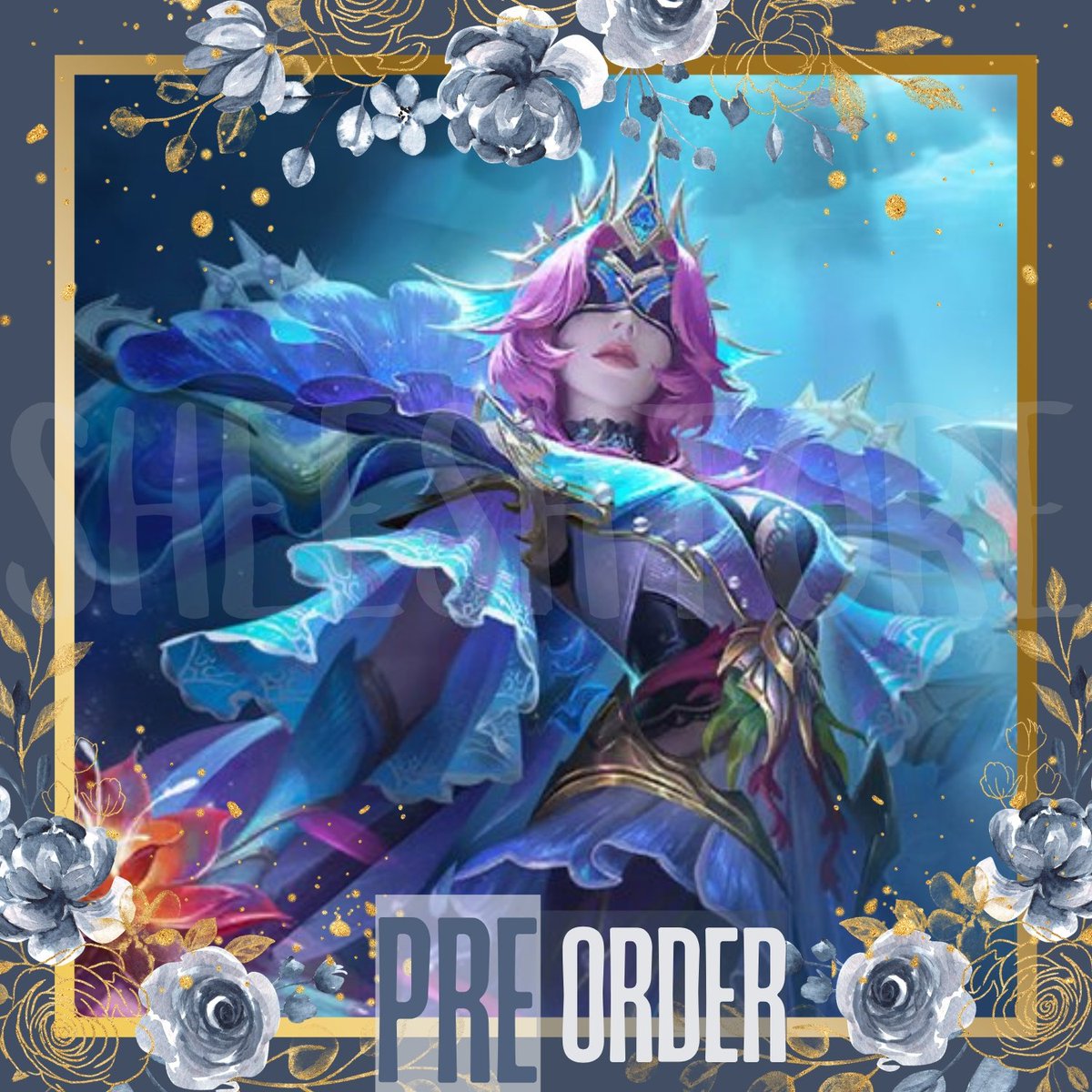 [Pre-Order]
Pharsa Allstar 2026 Battle Pass - Seasworn Oracle
Est. Release: Mei/Jun

💸
Basic Rp 55.000
Prem Rp 83.000
*Harga khusus PO

🪙 pay: e-wallet/bank/qris
🧾testi: t.me/testishtore

skin pharsa gift po preorder premium diamond dm ml mlbb wdp sl starlight #zonauang