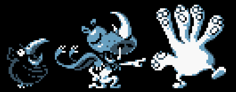 A few crazy characters.