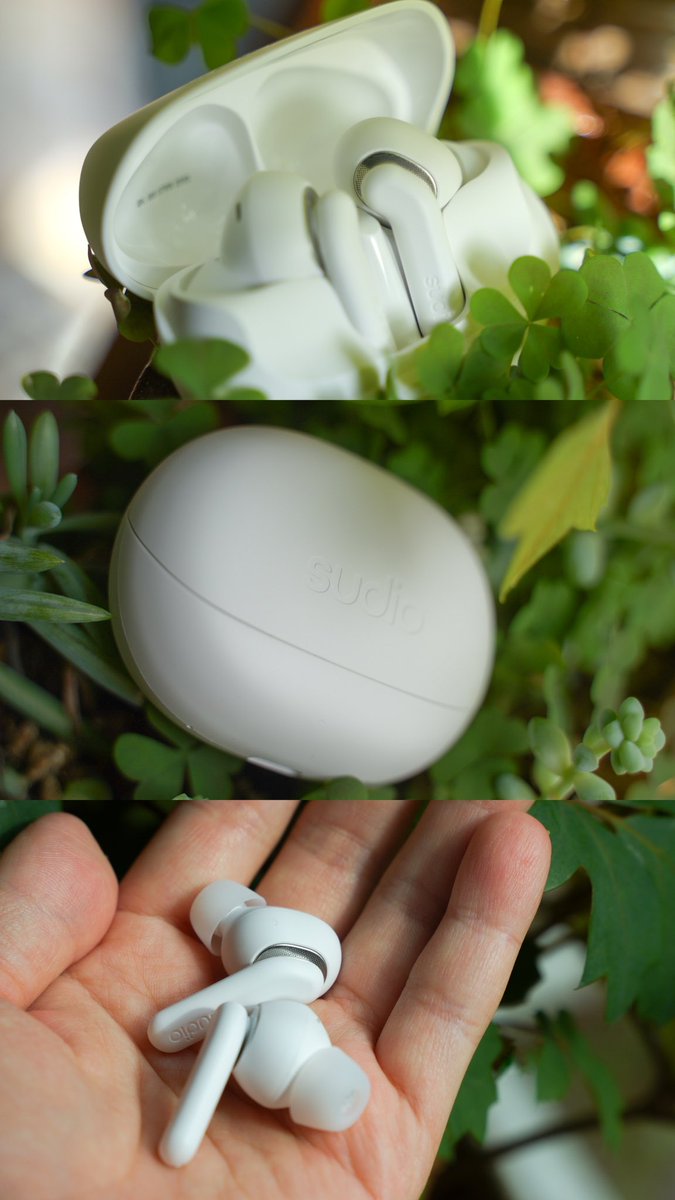 gajumaruu_s's tweet photo. Sudio(@sudiosweden )様より3月4日より先行予約開始、3月20日発売開始のE4 Proのクラウディホワイトを先行でお試しさせていただきました✨
風切り音を遮ってくれるので、風の強い海でも通話が快適☺️
汗や水しぶきにも強いのも安心です🌟
#PR #Sudio https://t.co/H9ENSfxYVL