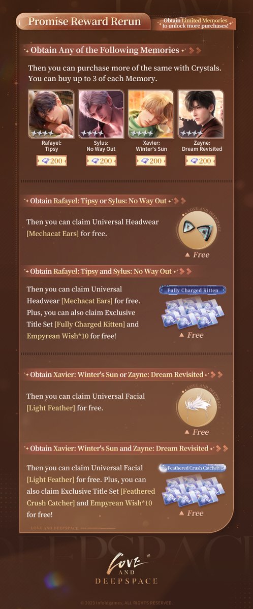 Love and Deepspace tweet media