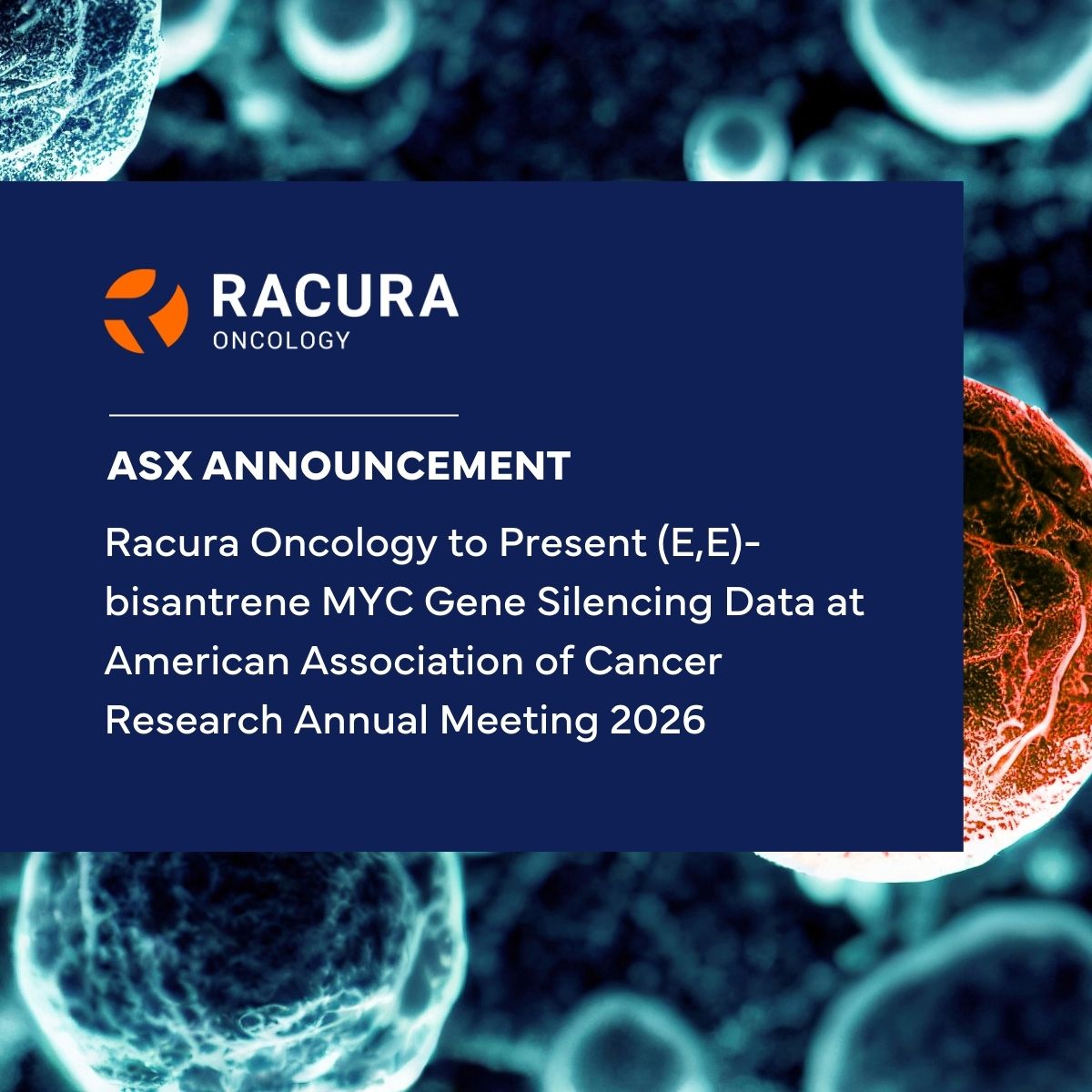 Racura Oncology tweet media