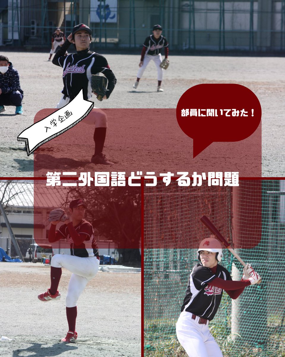 nokobaseball20's tweet photo. 新入生の皆さん！
第二外国語何にするか迷いますよね🤔➿
ぜひ参考にしてみてください！⚾️

 #春から農工大 https://t.co/yMzVhASThW