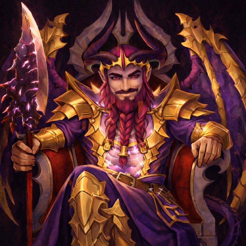 The one who sits the throne…

Lord Masmodeus.
The Void Sovereign.

#VoidSovereign #VTuber #ENVtuber