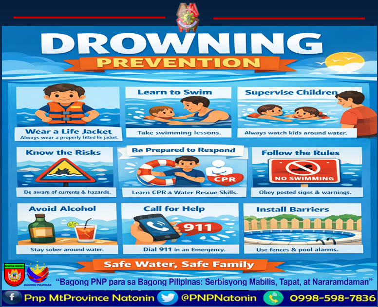 PNPNatonin's tweet photo. DROWNING PREVENTION INFOGRAPHIC

#bagongPNPparasaBagongPilinas
#ToServeandProtect https://t.co/USm9DgVf50
