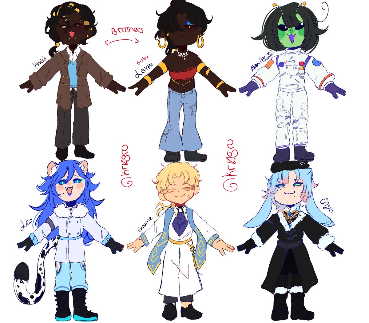 Kr0gru's tweet photo. Fichasd de ocs jijis

FINALMENTE HICE EL DISEÑO DE LA HERMANA DE KHALID https://t.co/YttE5HsRyo