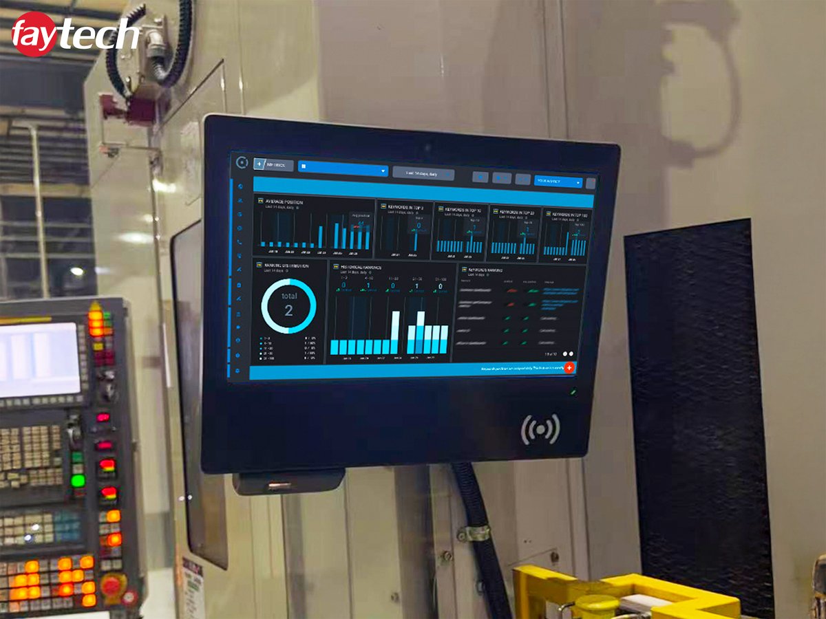 faytechShenzhen's tweet image. Excited to announce another successful faytech project transforming industrial automation! 🚀 Check out our 15.6" HMI touch PC with NFC, scanner, &amp;amp; camera, delivering robust performance for production lines. Over 430 units deployed! 💪 #faytech #IndustrialAutomation #Innovation
