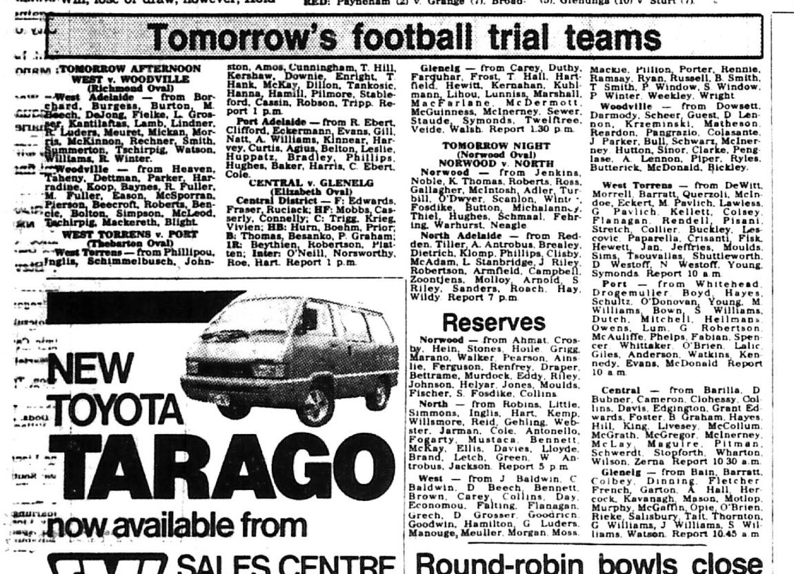 SANFL 1983 season (after ‘75-82) on 43-year delay tweet media