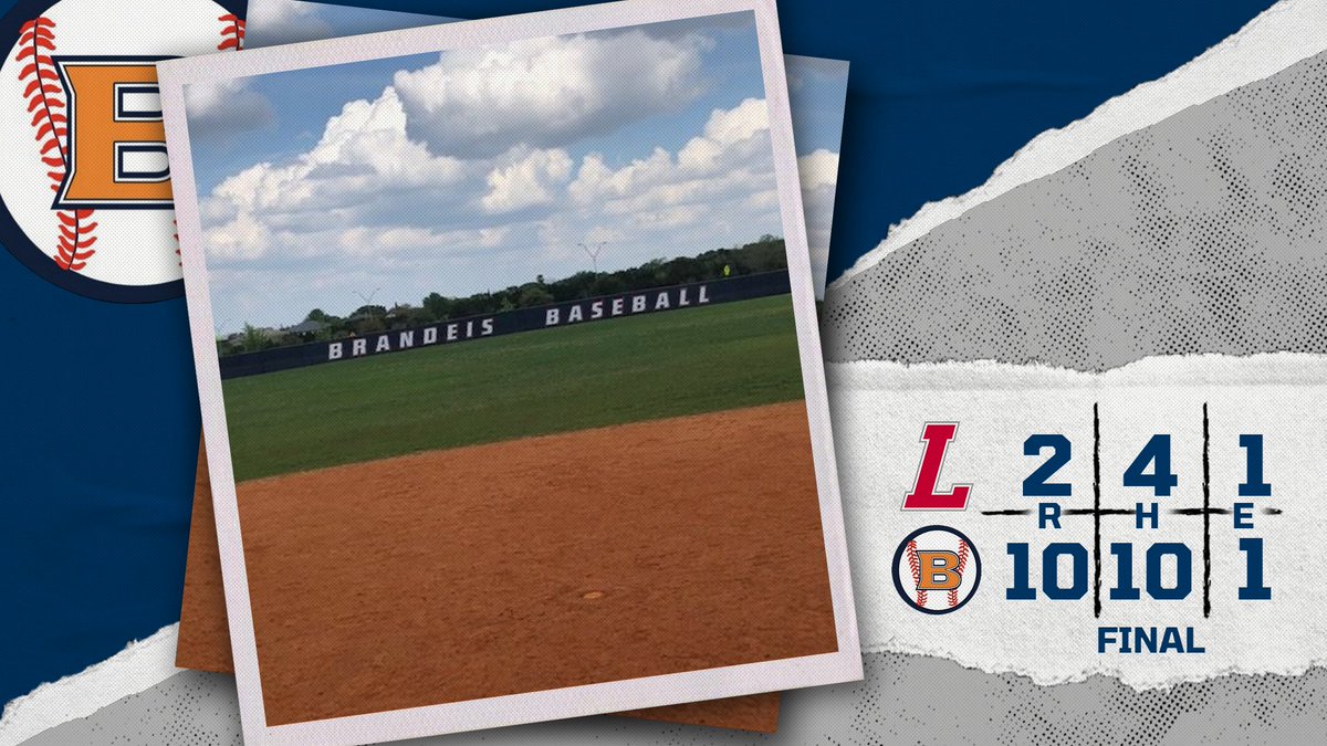 Brandeis HS Baseball tweet media