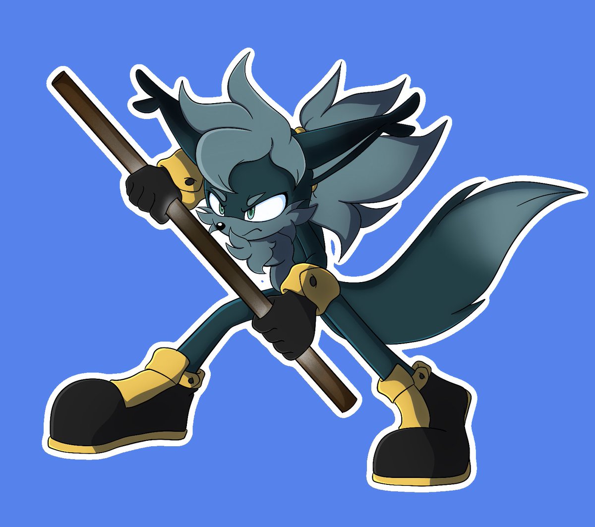 It's been a while... Have a fox boi, Max #sonicoc
#sonicart 
#sonicfanart