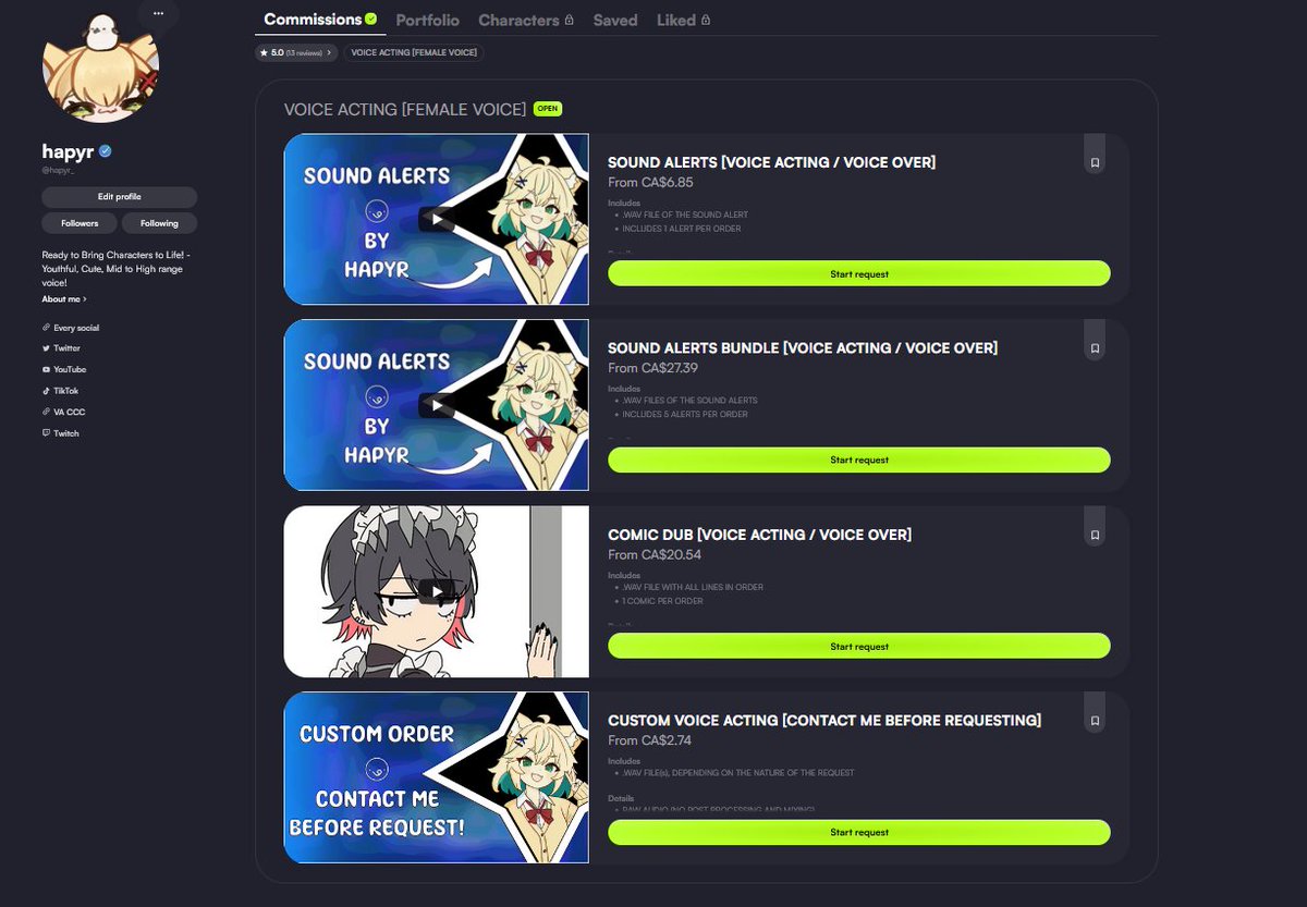 hapy // VA 🎙️✨ tweet media