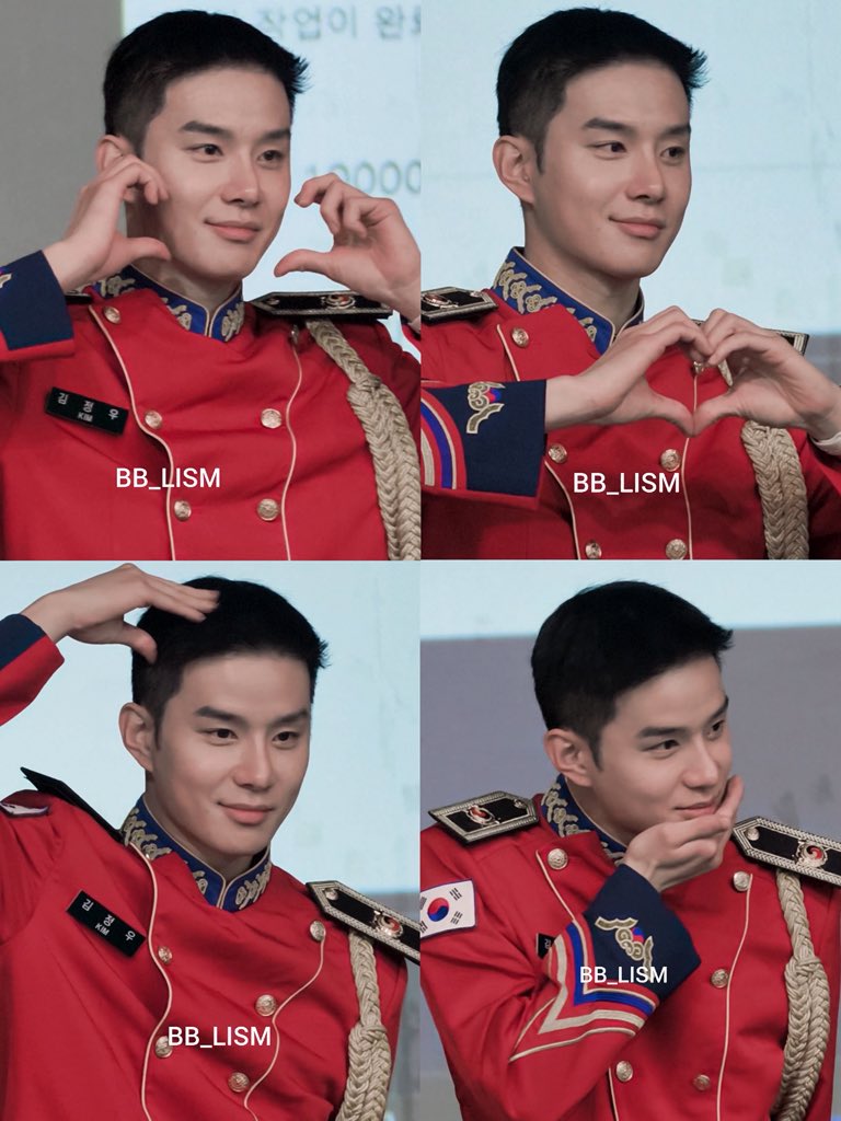 jungwoo photo time but make it military band
