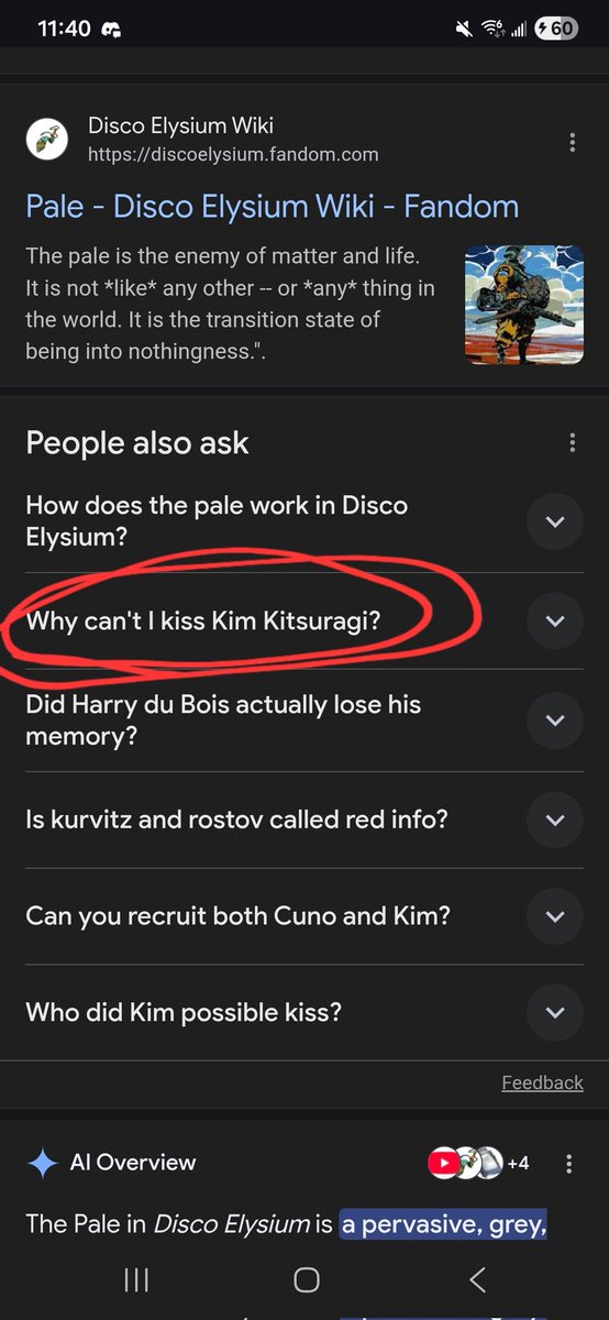 What is this related search 😭