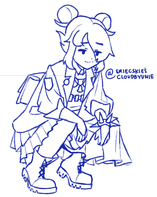 Erie C. Skies 🌦🌨 VTuber & VArtist VGEN tweet media