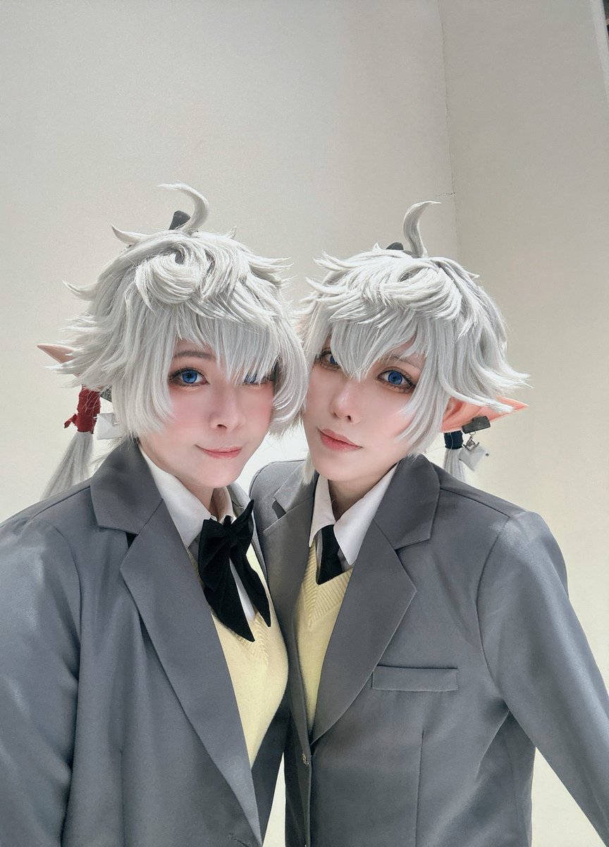 StellaStellaFox's tweet photo. Alisaie Leveilleur @StellaStellaFox
Alphinaud Leveilleur  _byblos

Alphinaud so cuteeeeee🤭
Thanks Byblos for inviting me to cosplay together ❤️
and did the great job on wig styling 🩷 love u

Rainbow Gala 33 - Day2
#finalfantasyxiv #ffxiv #ffxivcosplay https://t.co/hMQRM9yZsT