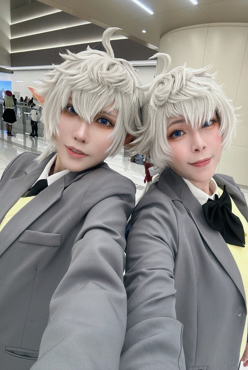 StellaStellaFox's tweet photo. Alisaie Leveilleur @StellaStellaFox
Alphinaud Leveilleur  _byblos

Alphinaud so cuteeeeee🤭
Thanks Byblos for inviting me to cosplay together ❤️
and did the great job on wig styling 🩷 love u

Rainbow Gala 33 - Day2
#finalfantasyxiv #ffxiv #ffxivcosplay https://t.co/hMQRM9yZsT