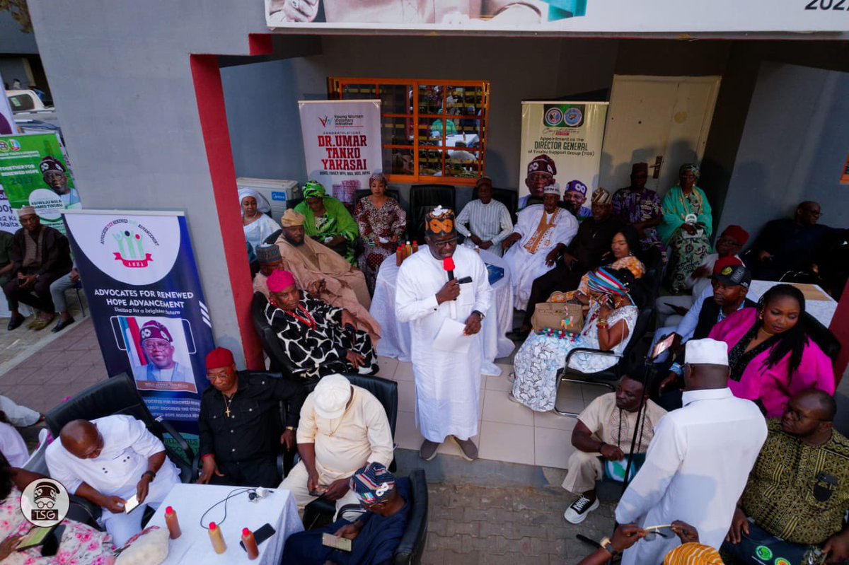 Tinubu Support Group tweet media