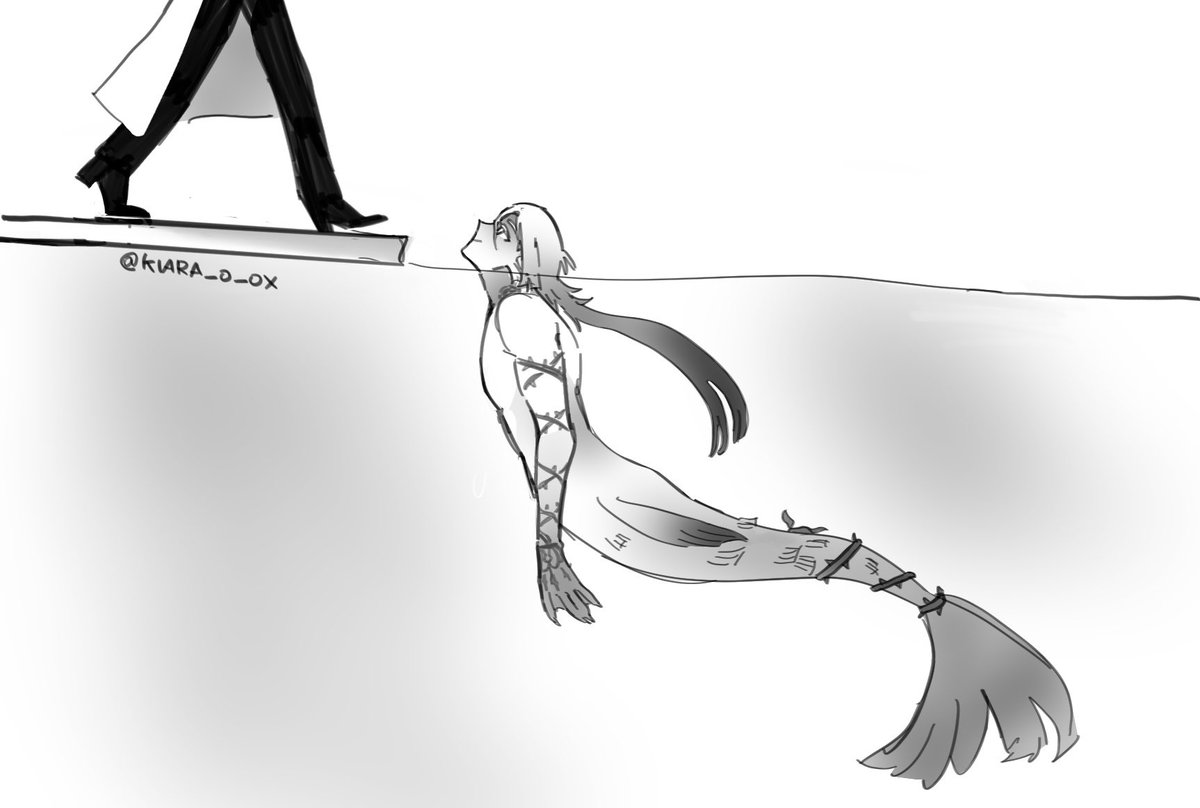 kboom_0's tweet image. Vi un dibujo de kaiser tritón 🧜‍♂️ y amé, necesito una historia de kaiser siendo capturado e isagi, siendo biólogo marino. O algo tipo la forma del agua. #kaiser #isagi #kaisagi #kiis #bluelock