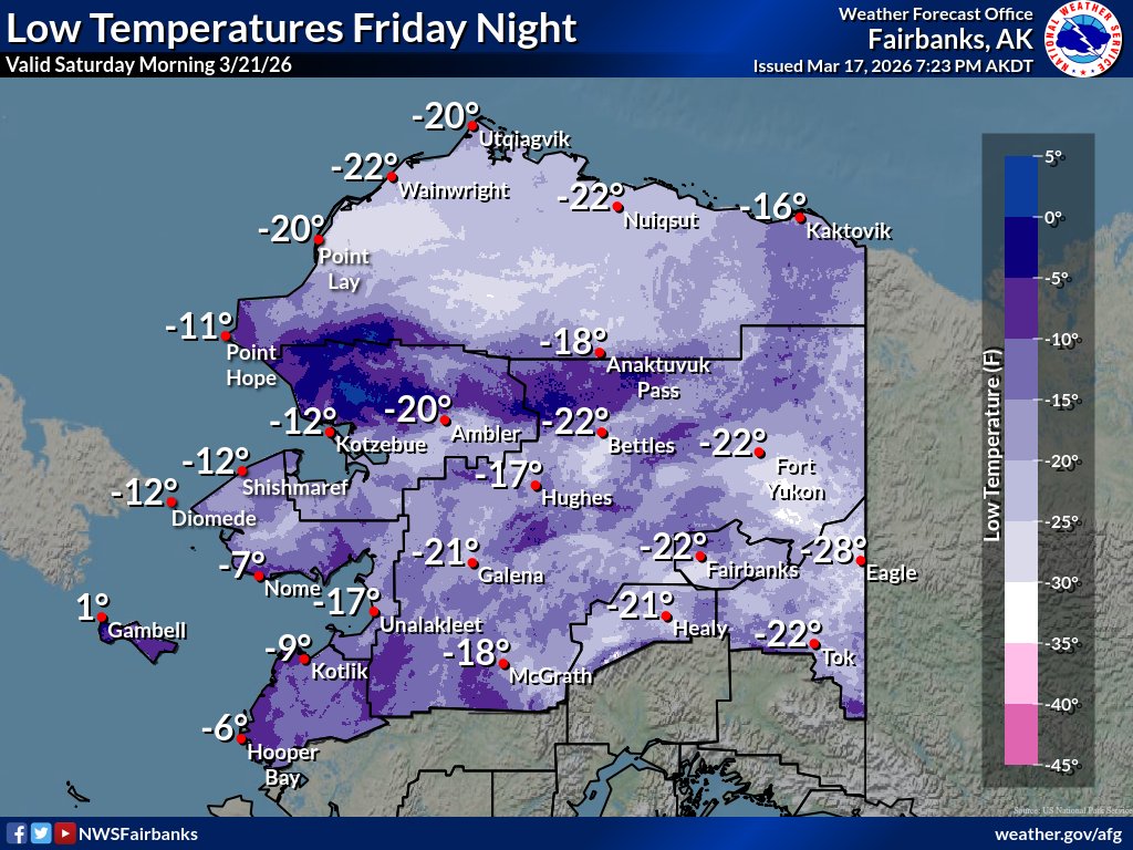 NWS Fairbanks tweet media