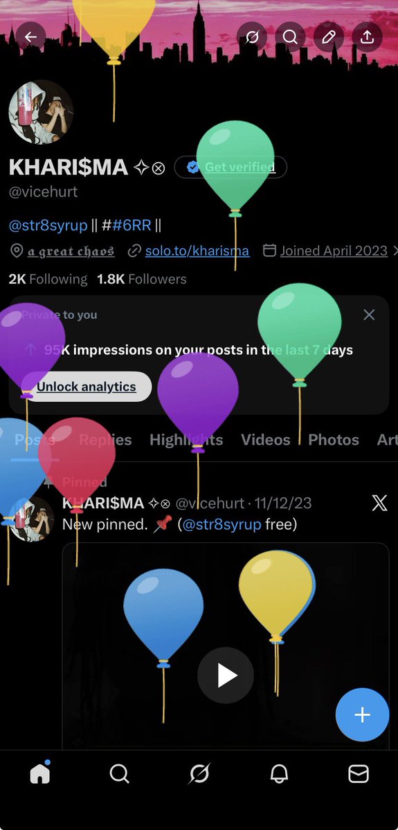 KHARI$MA ✧⊗ tweet media