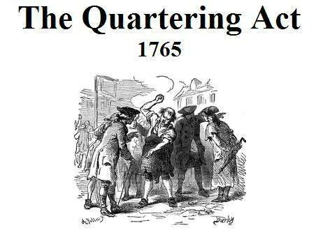 URDailyHistory's tweet image. 24 Mar 1765: The British #Parliament passes the Quartering Act, which provided the terms by which British #soldiers were provided room and board in the #American colonies. #History #OTD #HistoryMatters #ad amzn.to/2NOKw4Y