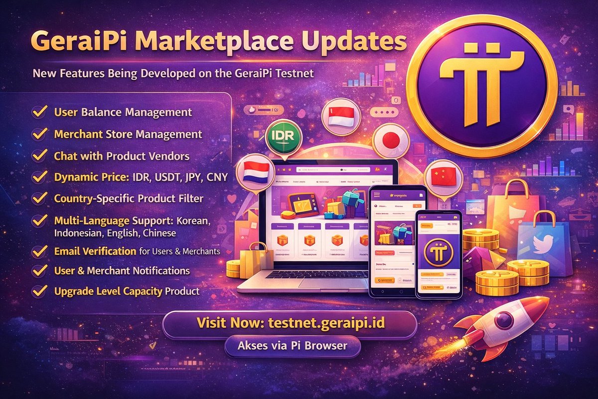 GERAI PI MARKETPLACE tweet media