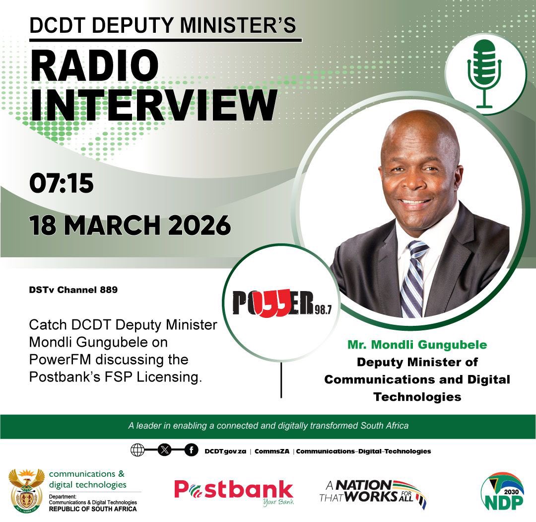 Dept of Communications & Digital Technologies tweet media