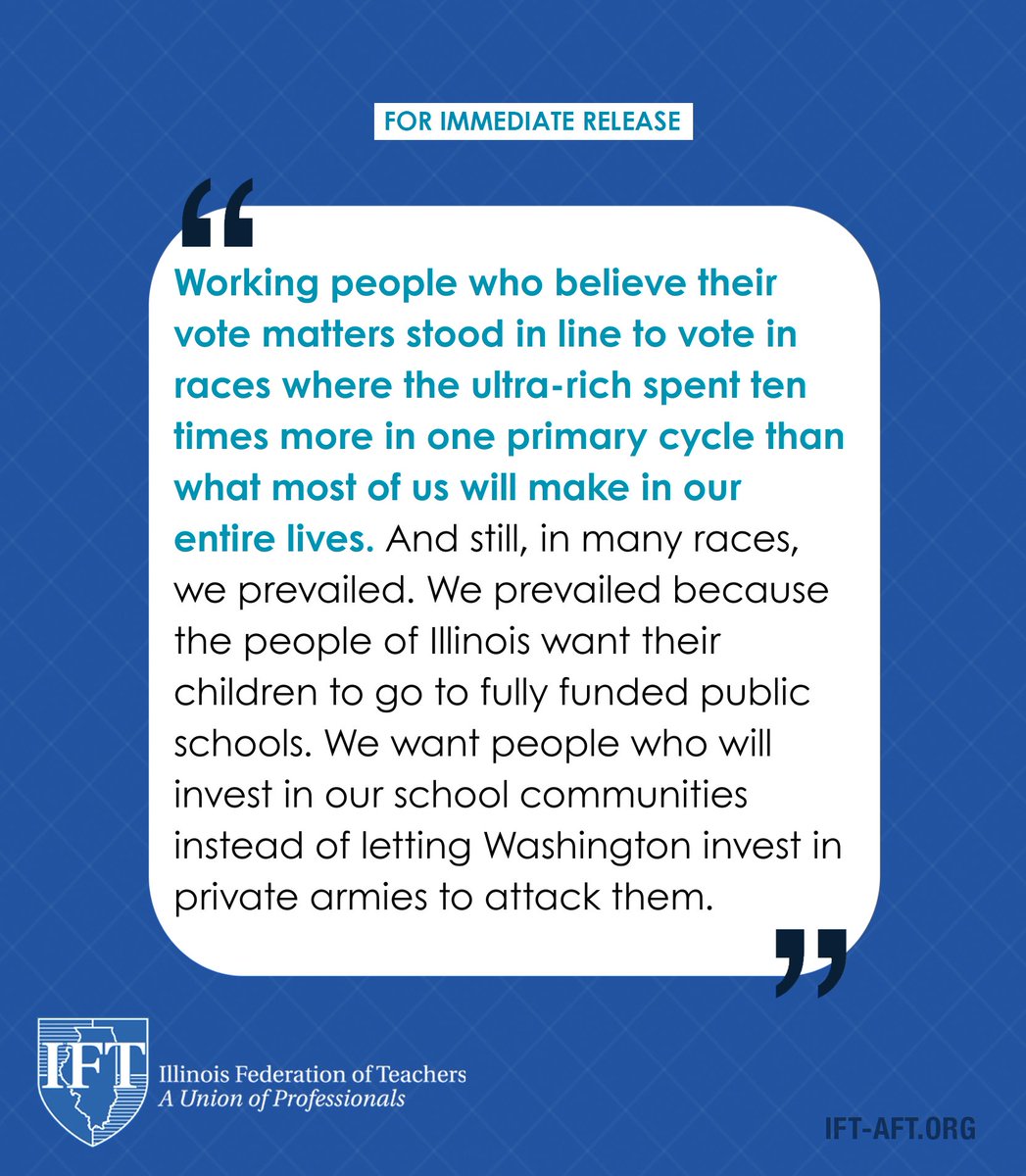 IL Federation of Teachers tweet media