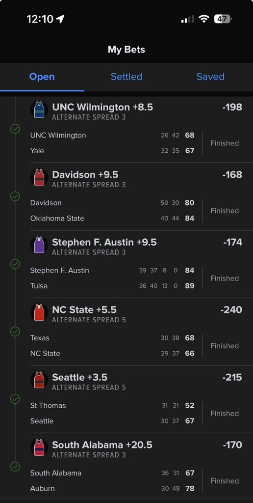 IG0TIQ's tweet photo. I didn’t do no bets today only this for the hell of it https://t.co/Pf9DvH8tE0