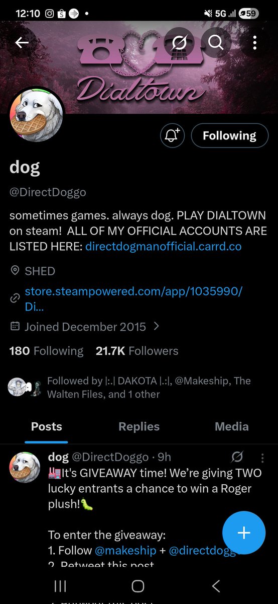 Thesmallwolf1's tweet photo. @DirectDoggo @Makeship HEED MY CALL O' MAKESHIP AND DAWG! https://t.co/i0iXA8eOfx