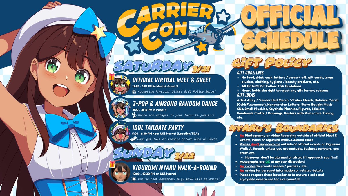 𝙉𝙮𝙖𝙧𝙪 💫💙 にゃる ➡️ CarrierCon ⚓️🌊 tweet media