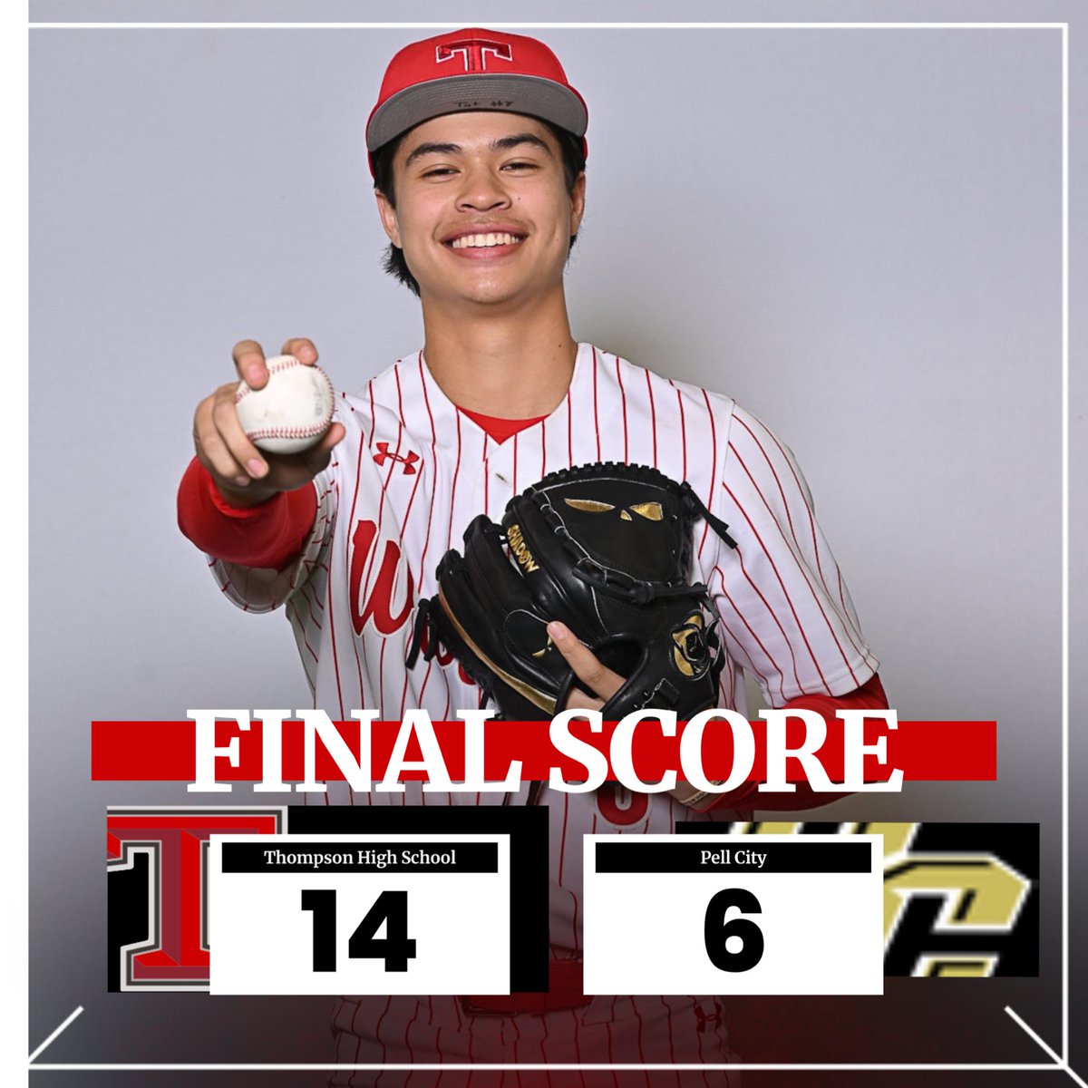 Thompson Warrior Baseball tweet media