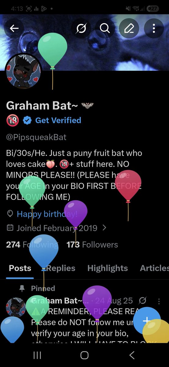 Graham Bat~ 🦇🔞 tweet media