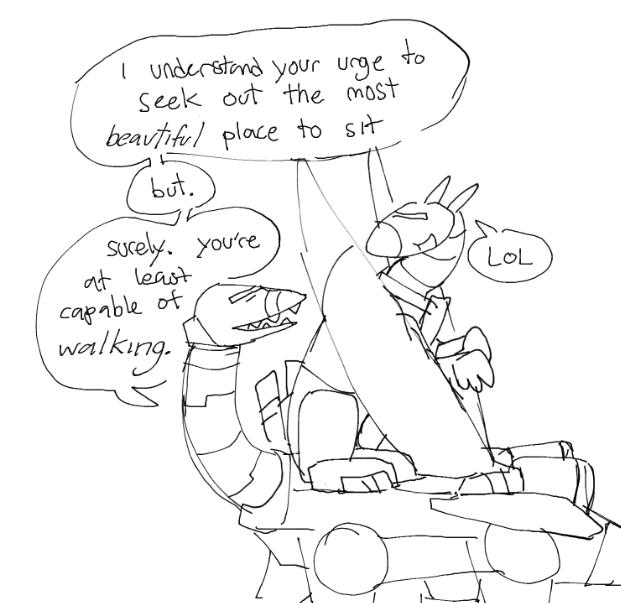 i'd like to think they were coworkers before the war