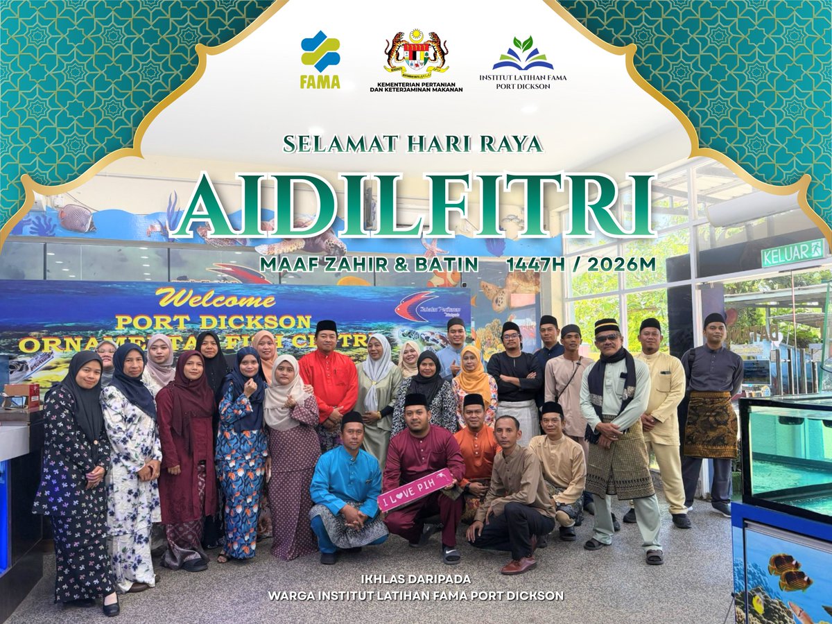 𝗦𝗘𝗟𝗔𝗠𝗔𝗧 𝗛𝗔𝗥𝗜 𝗥𝗔𝗬𝗔 𝗔𝗜𝗗𝗜𝗟𝗙𝗜𝗧𝗥𝗜 𝟭𝟰𝟰𝟳𝗛/𝟮𝟬𝟮𝟲𝗠
𝗠𝗔𝗔𝗙 𝗭𝗔𝗛𝗜𝗥 𝗗𝗔𝗡 𝗕𝗔𝗧𝗜𝗡

#ILFPD #ilfpd_fama #FAMAMalaysia
#famadihatirakyat #KPKMMalaysia
#MalaysiaMadani #Aidilfitri1447H
