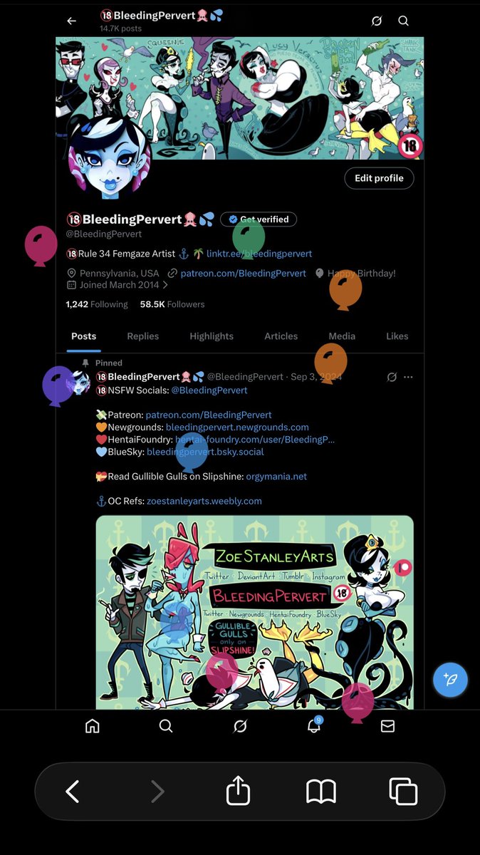 🔞BleedingPervert🦑💦 tweet media