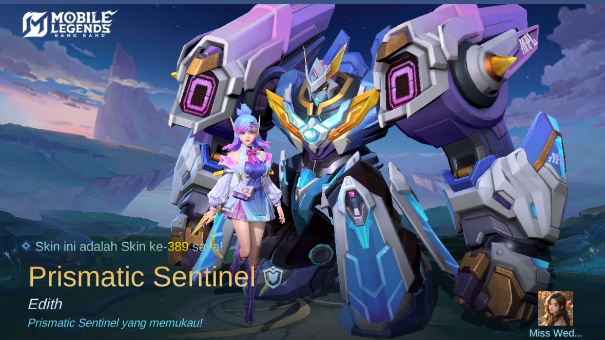 cicakpushup's tweet photo. Saya baru saja mendapatkan Skin baru Prismatic Sentinel di Mobile Legends: Bang Bang! Ayo kita berhadapan melawan Player MOBA terbaik dunia bersama-sama! 
https://t.co/8DimpjuXns https://t.co/x0bk1HUWFG