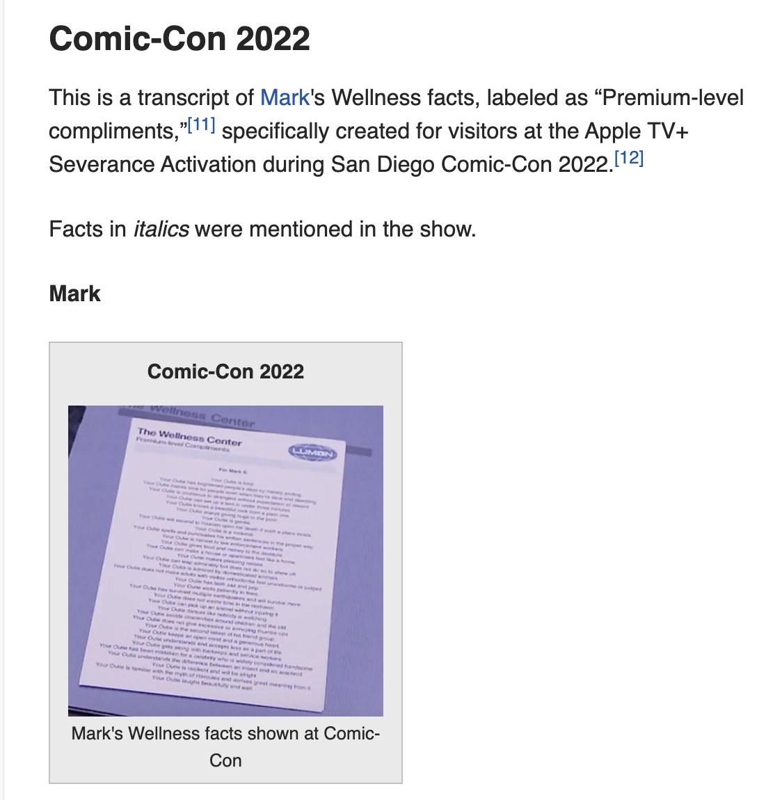 getinthetarp's tweet image. apparently mark has some extra (canon!) wellness facts!