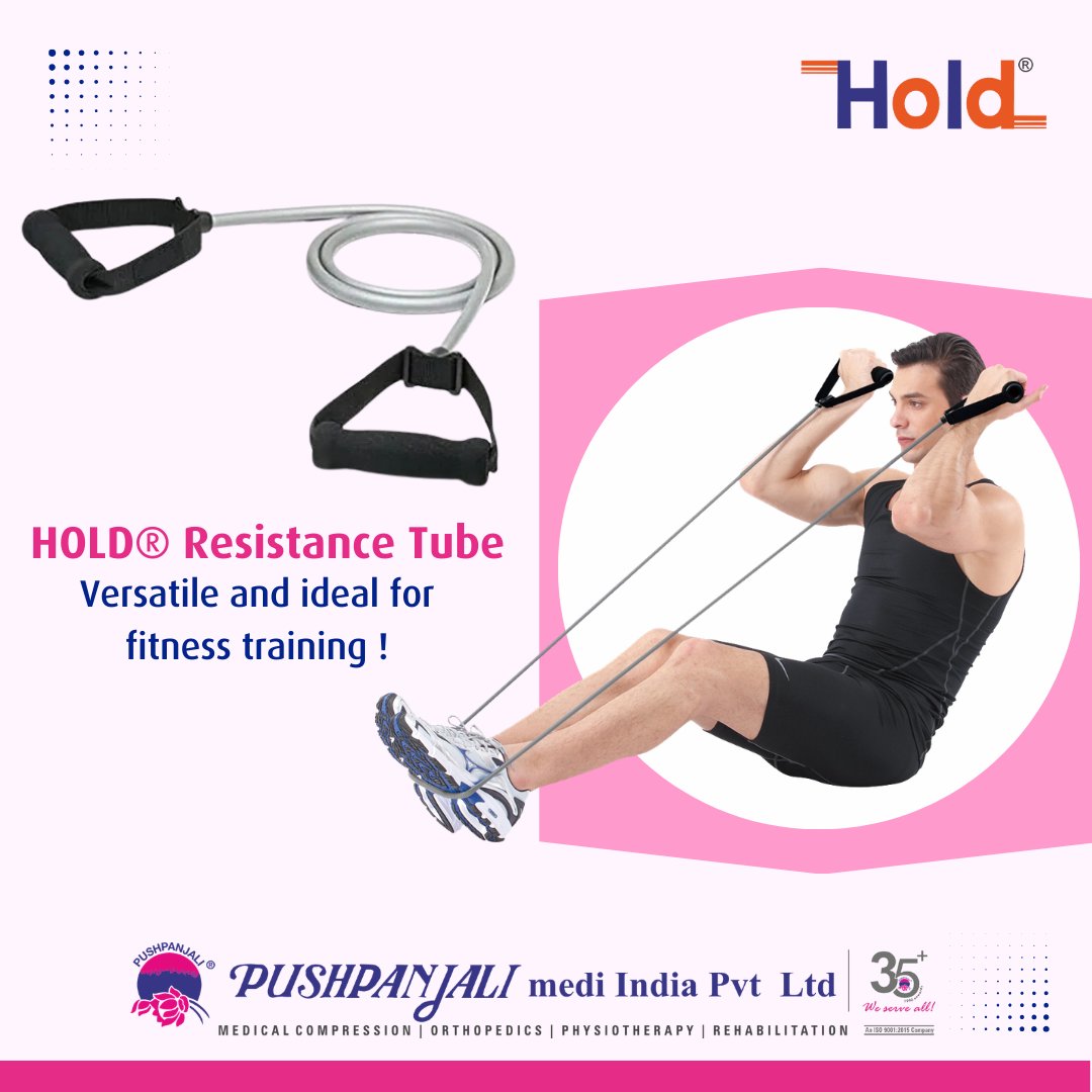 Hold® Resistance Tube, is designed to enhance strength, flexibility, and endurance.

Contact us at : wa.me/+919163360368

#HoldResistanceTube #ResistanceTraining #StrengthBand #HomeWorkout

Hold Resistance Tube, resistance band, strength training