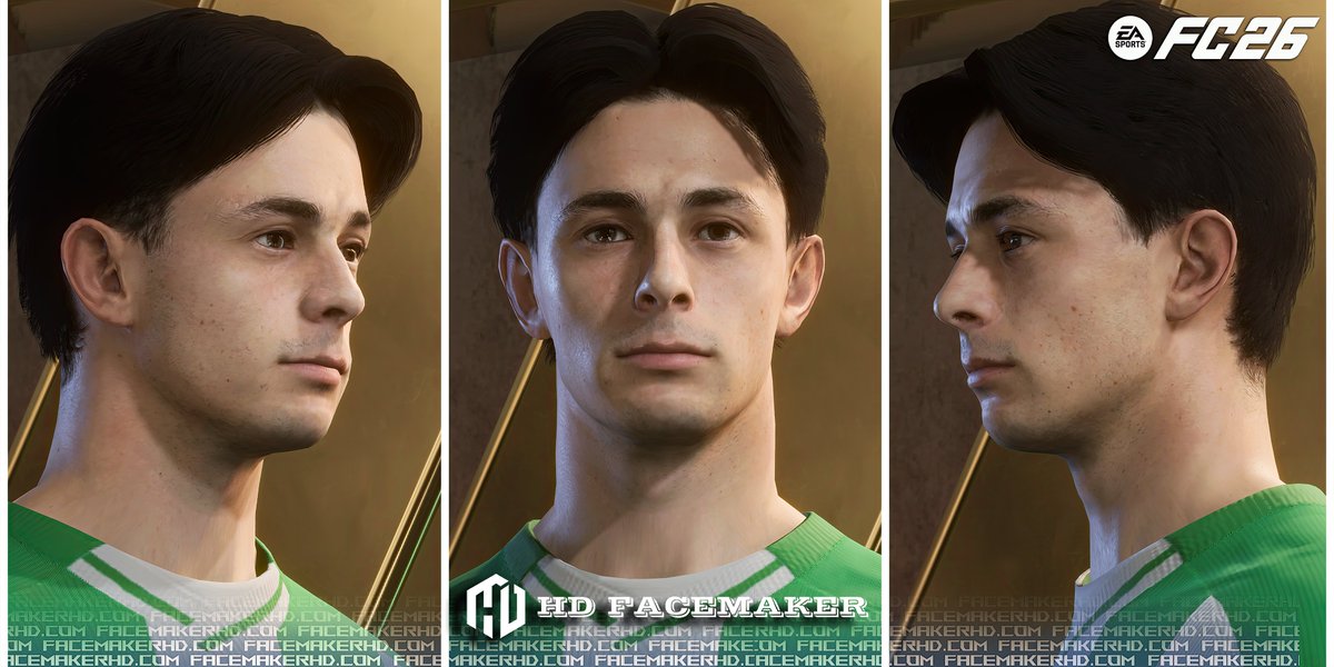 FacemakerHD's tweet photo. 📍FC26 - FC24/25
✅ Valentín Gómez 🇦🇷 – Real Betis
👉 https://t.co/td0q3GRjXu
When you buy it includes both FC24, FC25, FC26
#FC26 #FC25 #FC24 #ValentinGomez #RealBetis #RealBetisBalompie #LaLiga #Betis https://t.co/eFcw7AeWfW