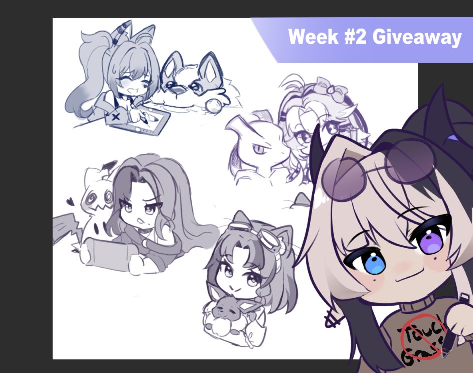 Thats a nice wrap up to week 2 giveaway! 

I'll  do giveaways on Mondays. + Wed. Are positive posts.

If I can change 1 persons day- even for an hour- I'm happy.