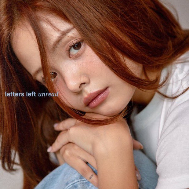 coloredseung's tweet photo. Sorn releasing her first album the same month she debuted with clc and released first love. both albums being about her experiences with love and she’s got the same hair colour and similar color palette… her MIND https://t.co/roso5G44Tx