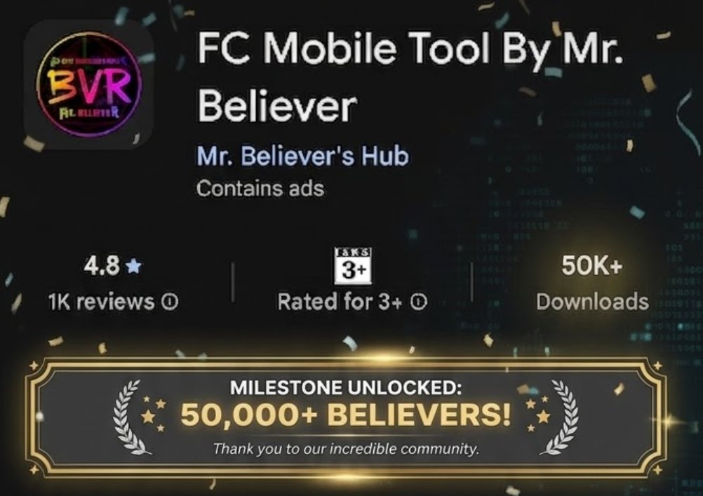 Mr. Believer tweet media