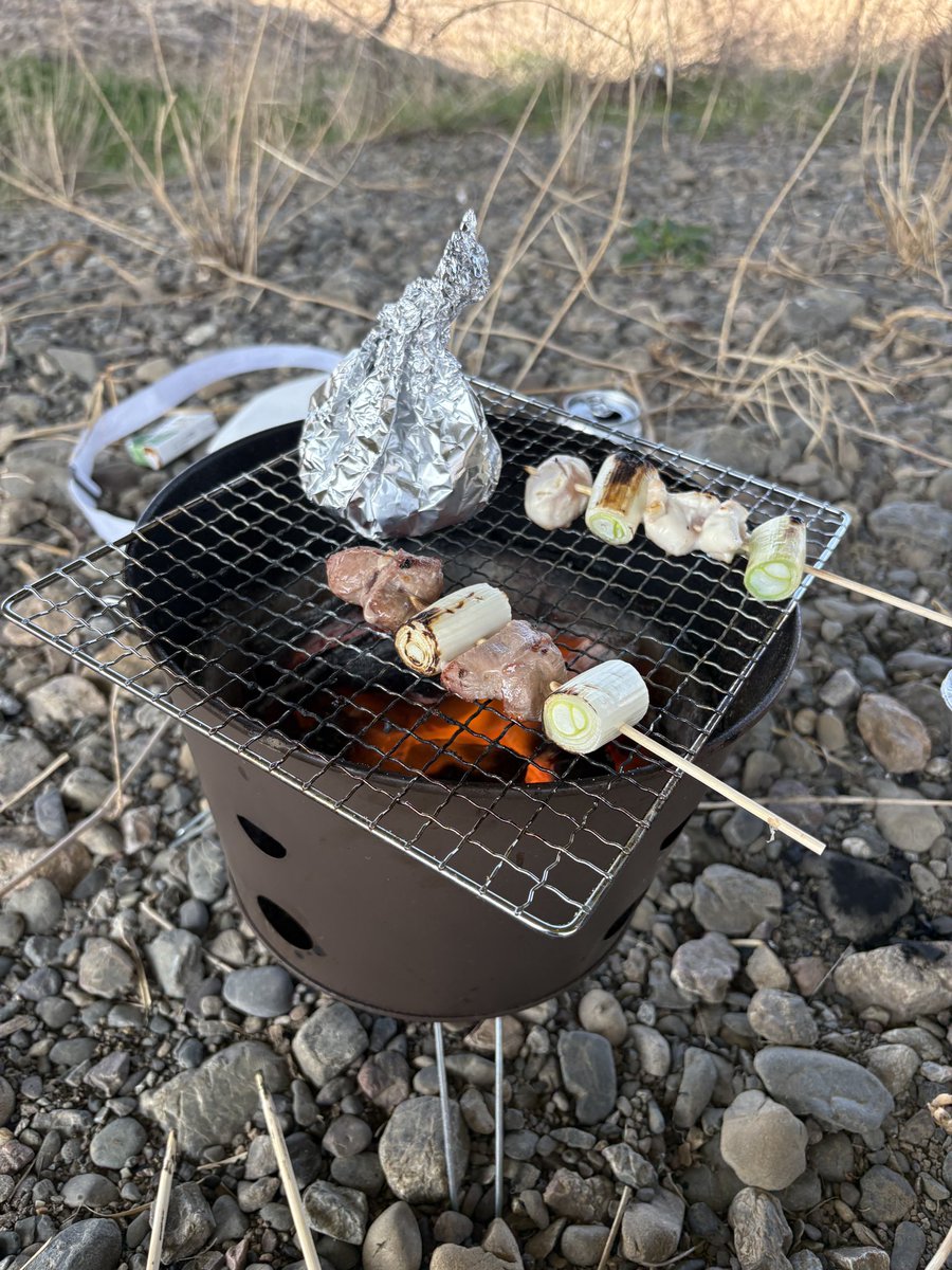 33_2022's tweet photo. 昨日は七輪をやったンゴね https://t.co/Gotptan04I