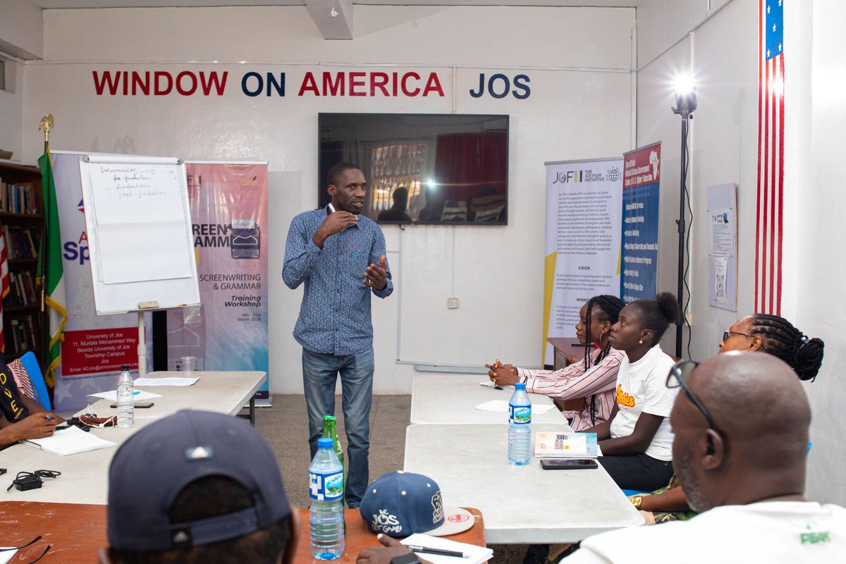 TheJOFII's tweet photo. DAY 2 – ScreenGramm 2026

Creative Session: Mrs. Stephanie Ephraim on Etiquette: The Code of Behavior,
Main Session: Mr. Budima Jonah on Grammar Basics: Common Mistakes in English
Mr. Ezekiel Bok on Video/Documentary Scriptwriting

#ScreenGramm2026
#Screenwriting
#Storytelling https://t.co/MCAfT0Ovf6