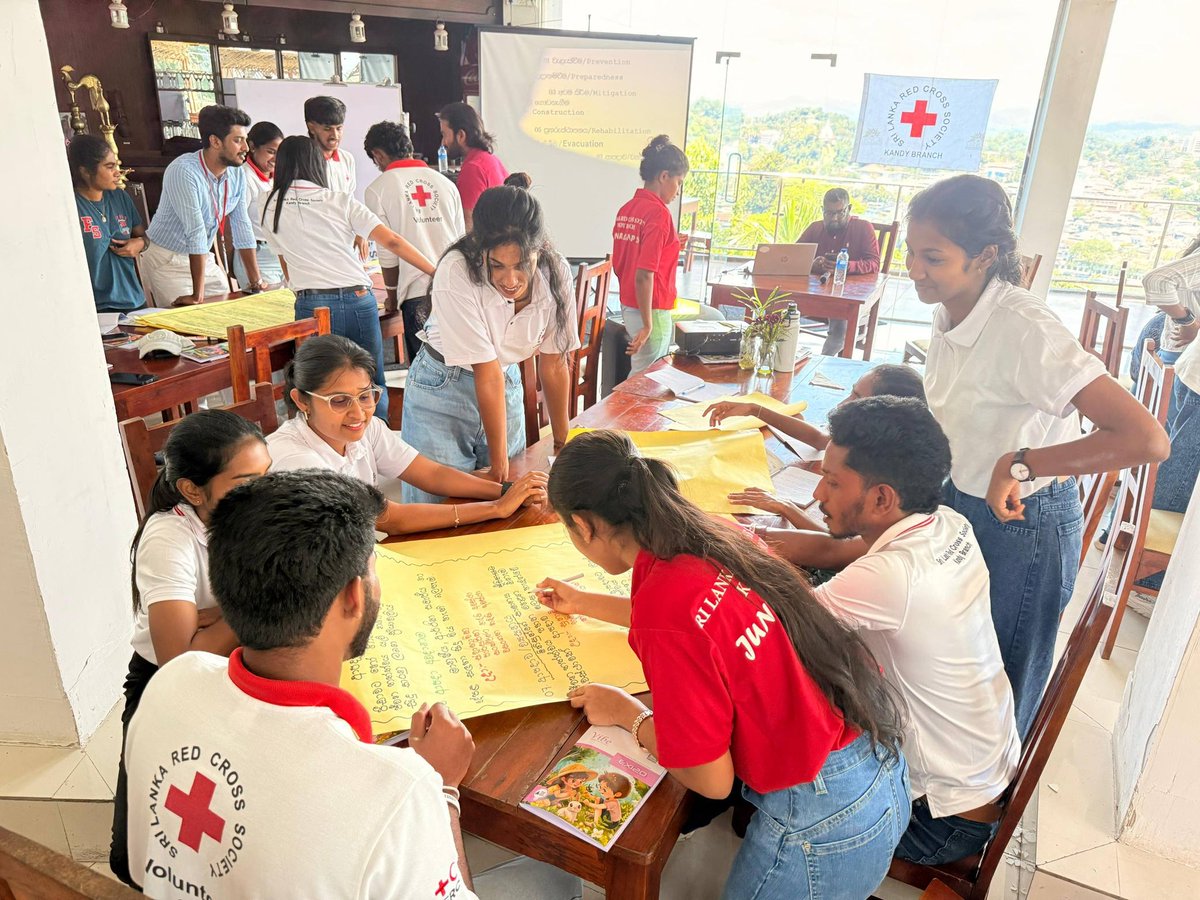 Sri Lanka Red Cross Society tweet media